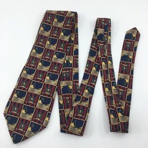 Tommy Hilfiger golf made in USA silk tie